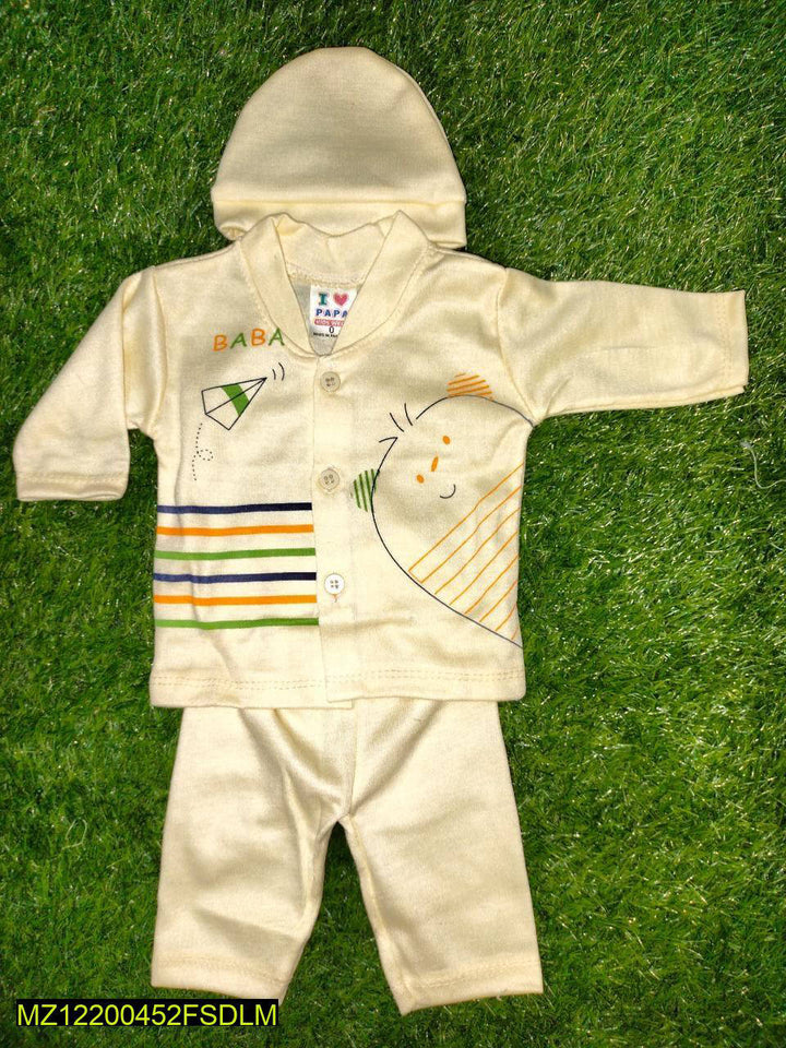 Product Name: 3 Pcs New Born Baby Suit
