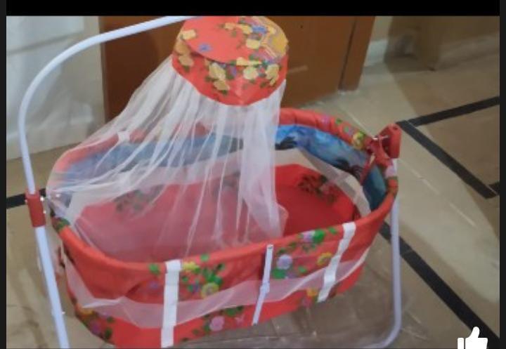 Kids Swing With Mosquito Net
