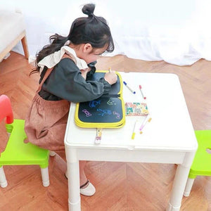 Black Board With Magic Pen Chalk