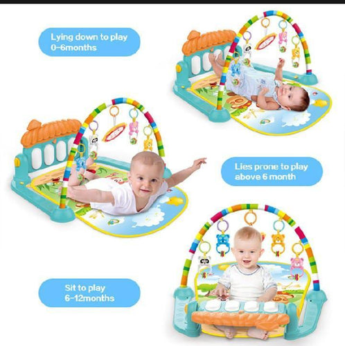 : Double Sided Multicolor Play Mat - Perfect for Kids' Playtime