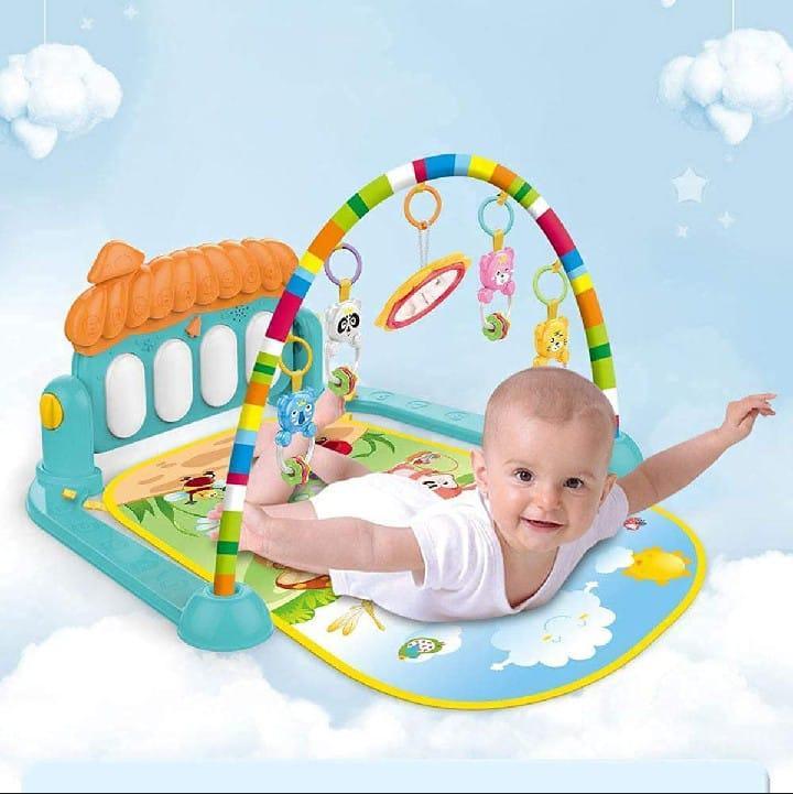 : Double Sided Multicolor Play Mat - Perfect for Kids' Playtime